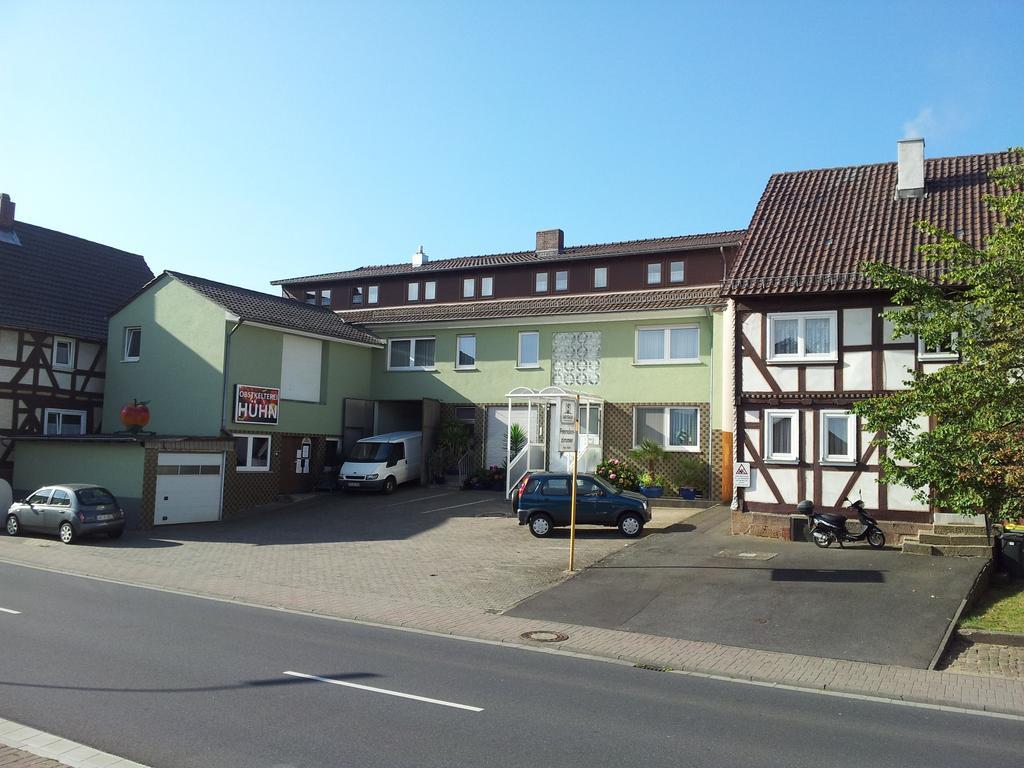 Pension Huehn Angersbach Exterior foto